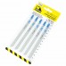 5pc, 110mm x 21 TPI Jigsaw Blades For Steel (T318A)